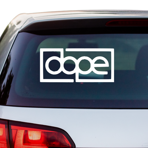Dope Schrift Nr.5 Aufkleber - Beispielansicht