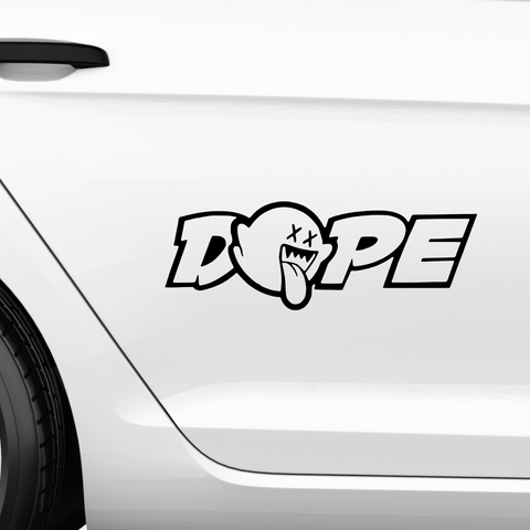 Dope Style JDM Aufkleber - Beispielansicht