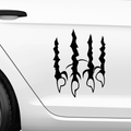 Drachenkrallen Aufriss Aufkleber - Beispielansicht