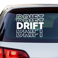 DriftDrift Aufkleber - Beispielansicht