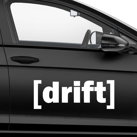 Drift Aufkleber - Beispielansicht