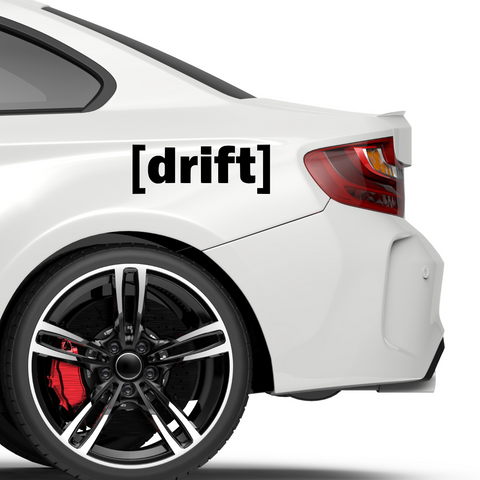Drift Aufkleber - Beispielansicht