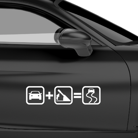 Drift Formel Aufkleber - Beispielansicht