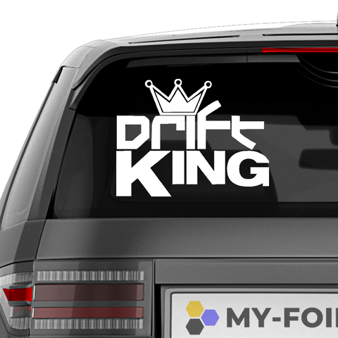 Drift King Aufkleber - Beispielansicht