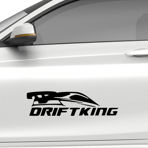 Drift King Heck Aufkleber - Beispielansicht