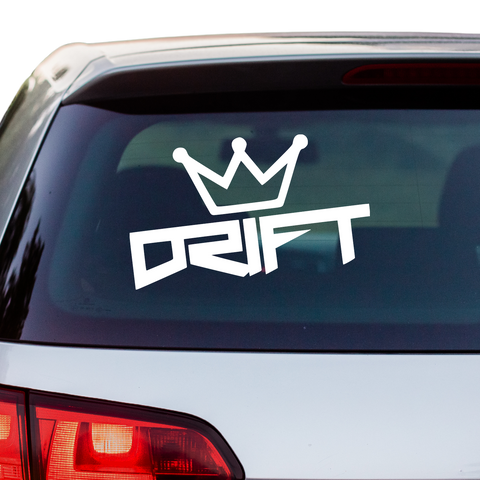 Drift Krone Auflkeber - Beispielansicht