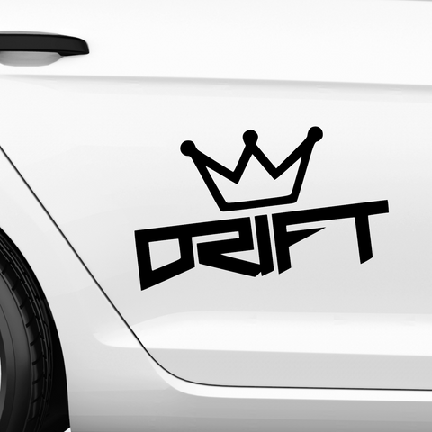 Drift Krone Auflkeber - Beispielansicht