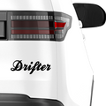 Drifter geschwungen Aufkleber - Beispielansicht