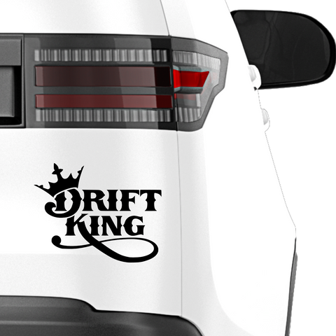 Driftking Edel Aufkleber - Beispielansicht