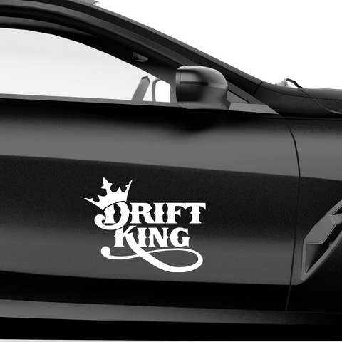 Driftking Edel Aufkleber - Beispielansicht