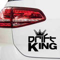 Driftking Krone Aufkleber - Beispielansicht