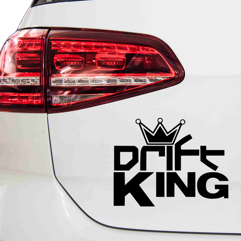 Driftking Krone Aufkleber - Beispielansicht