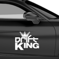Driftking Krone Aufkleber - Beispielansicht