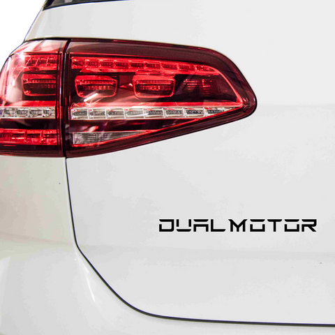 Dual Motor Aufkleber - Beispielansicht