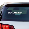 Dual Motor Aufkleber - Beispielansicht