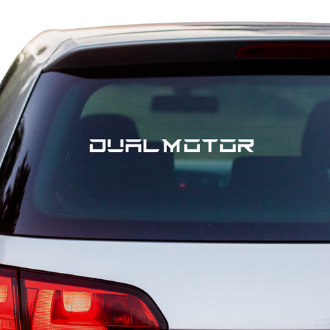 Dual Motor Aufkleber - Beispielansicht