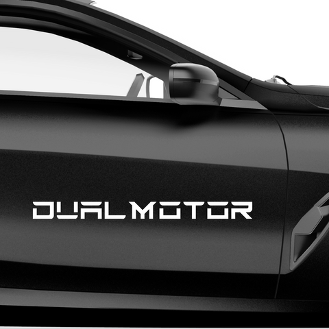 Dual Motor Aufkleber - Beispielansicht