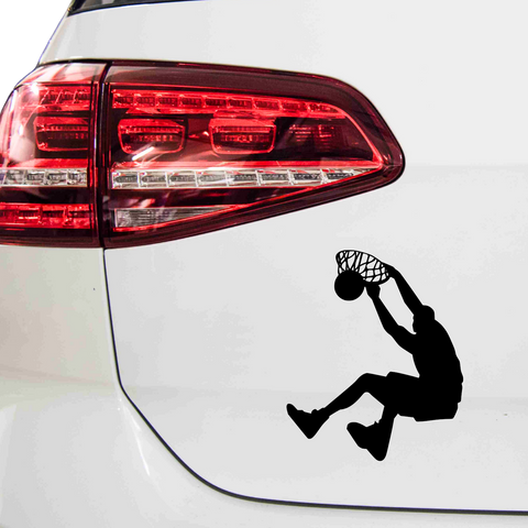 Dunkin Basketball Aufkleber - Beispielansicht