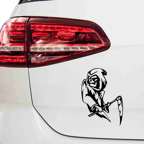 Dynamic Sensenmann Aufkleber - Beispielansicht