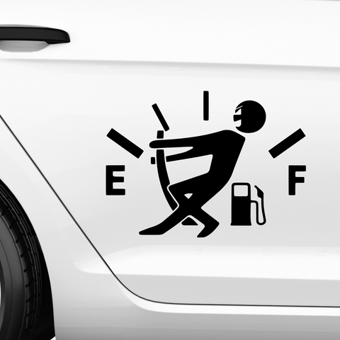 E is for effort Aufkleber - Beispielansicht