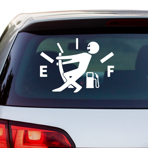 E is for effort Aufkleber - Beispielansicht