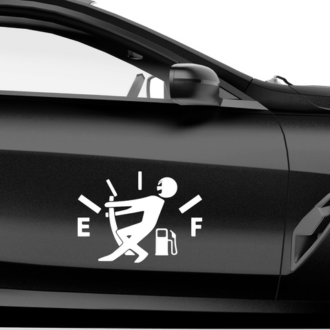 E is for effort Aufkleber - Beispielansicht