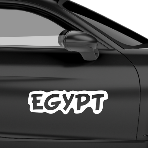 Egypt Aufkleber - Beispielansicht