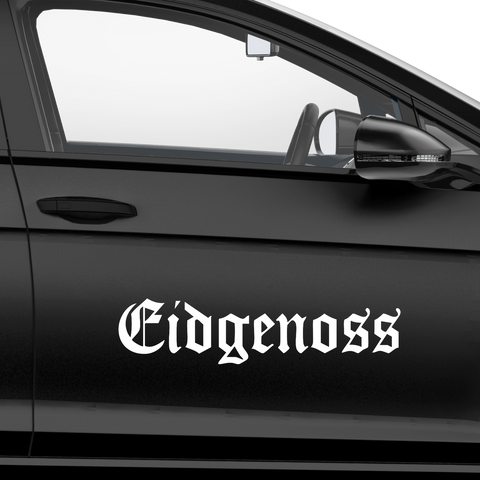 Eidgenoss Aufkleber Nr 1 - Beispielansicht