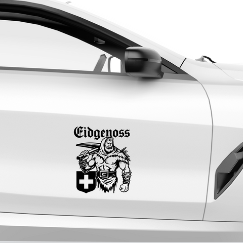 Eidgenoss Aufkleber Nr 2 - Beispielansicht