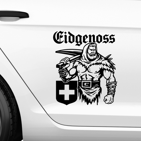 Eidgenoss Aufkleber Nr 2 - Beispielansicht