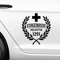 Eidgenosse Helvetia Aufkleber - Beispielansicht
