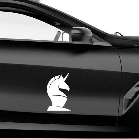 Einhorn Aufkleber Nr 10 - Beispielansicht