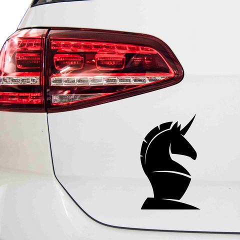Einhorn Aufkleber Nr 10 - Beispielansicht