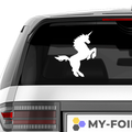 Einhorn Aufkleber Nr 11 - Beispielansicht