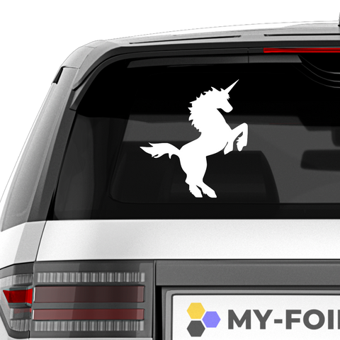 Einhorn Aufkleber Nr 11 - Beispielansicht