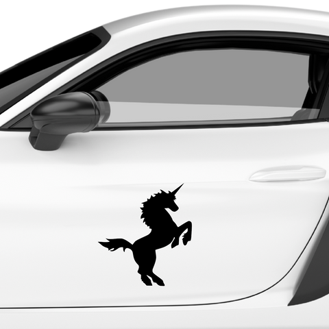 Einhorn Aufkleber Nr 11 - Beispielansicht