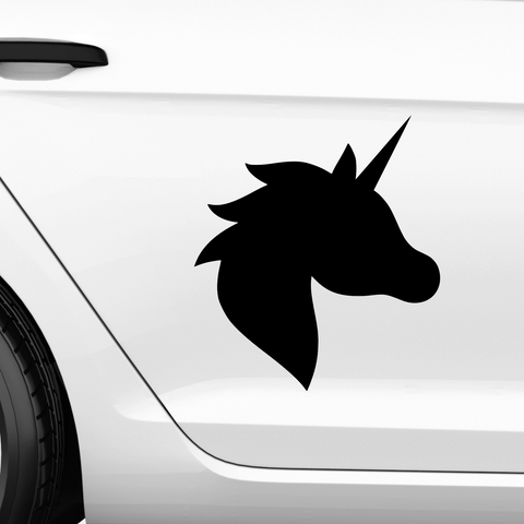 Einhorn Aufkleber Nr 13 - Beispielansicht