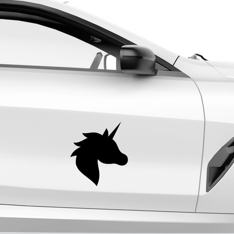 Einhorn Aufkleber Nr 13 - Beispielansicht