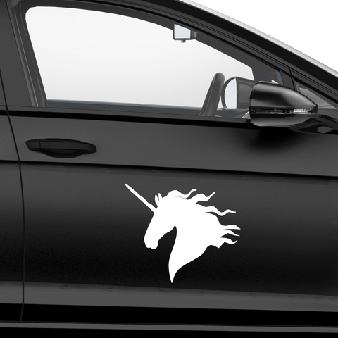 Einhorn Aufkleber Nr 14 - Beispielansicht