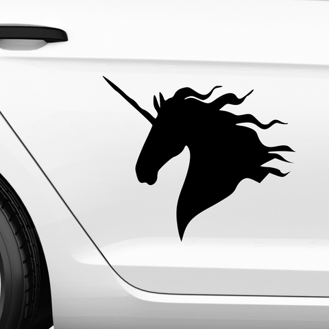 Einhorn Aufkleber Nr 14 - Beispielansicht