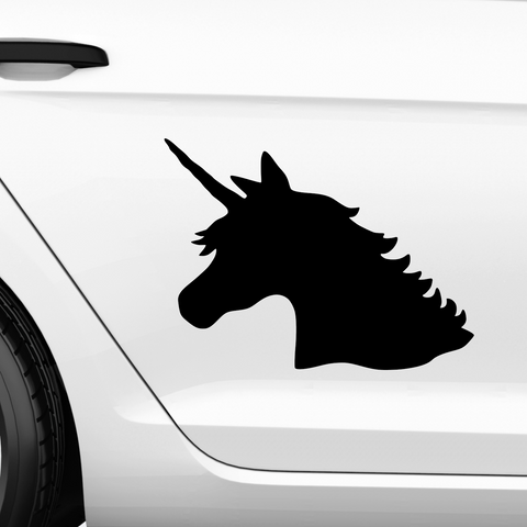 Einhorn Aufkleber Nr 15 - Beispielansicht