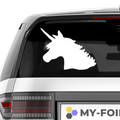 Einhorn Aufkleber Nr 15 - Beispielansicht