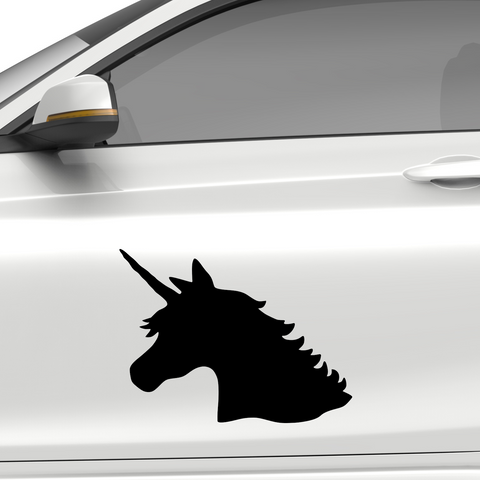 Einhorn Aufkleber Nr 15 - Beispielansicht