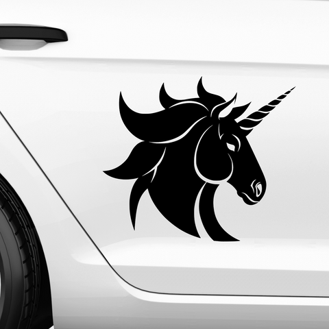Einhorn Aufkleber Nr 17 - Beispielansicht