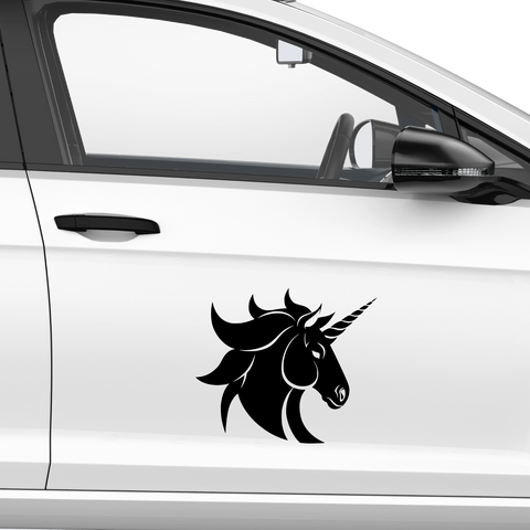 Einhorn Aufkleber Nr 17 - Beispielansicht