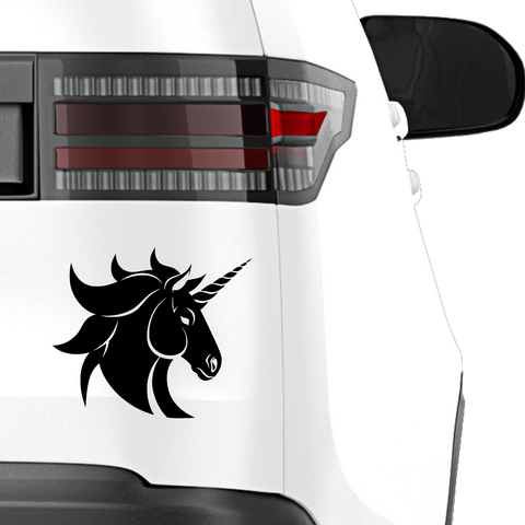 Einhorn Aufkleber Nr 17 - Beispielansicht