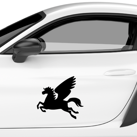 Einhorn Aufkleber Nr 20 - Beispielansicht