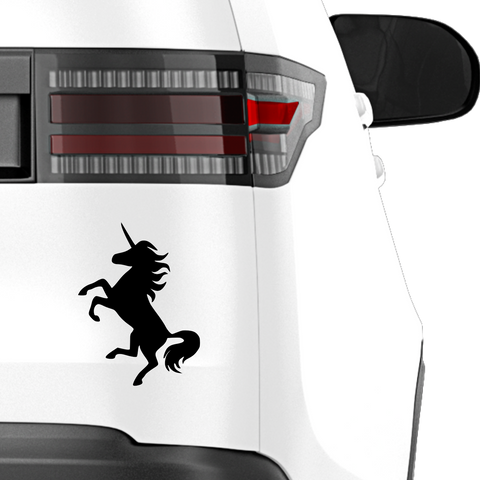 Einhorn Aufkleber Nr 22 - Beispielansicht