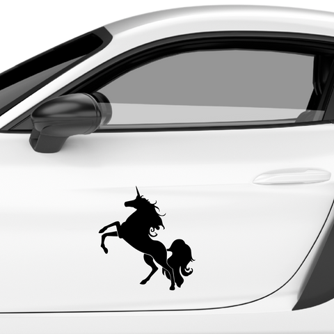 Einhorn Aufkleber Nr 23 - Beispielansicht