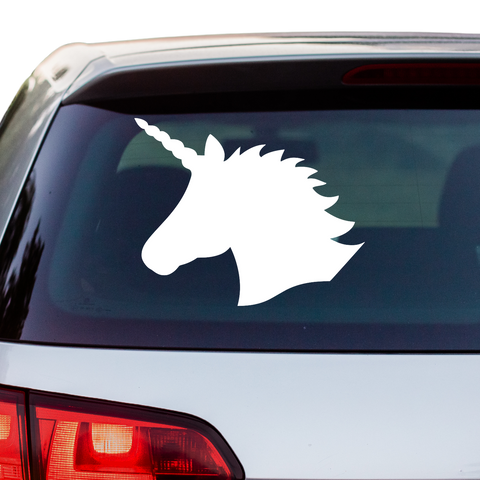 Einhorn Aufkleber Nr 24 - Beispielansicht